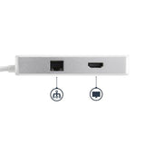 USB C Multiport Adapter - 4K HDMI - SD (UHS-II) - PD - USB C Adapter - USB C Hub