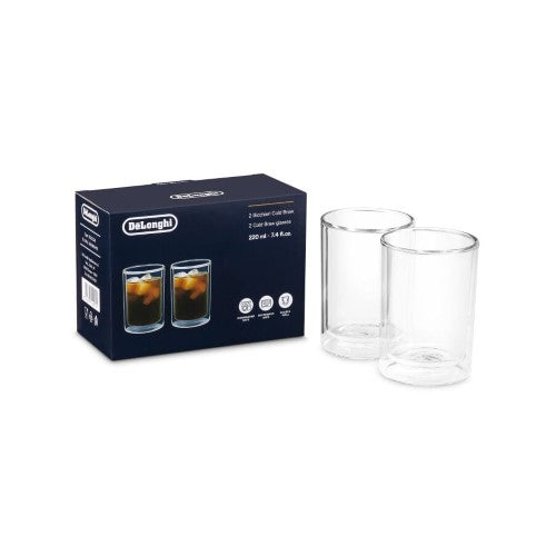 Cold Brew Glasses - Small 220ml (Set of 2) - DeLonghi