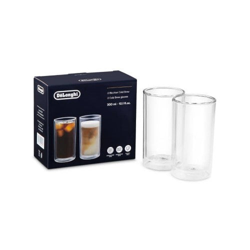 Cold Brew Glasses - Large 300ml (Set of 2) - DeLonghi