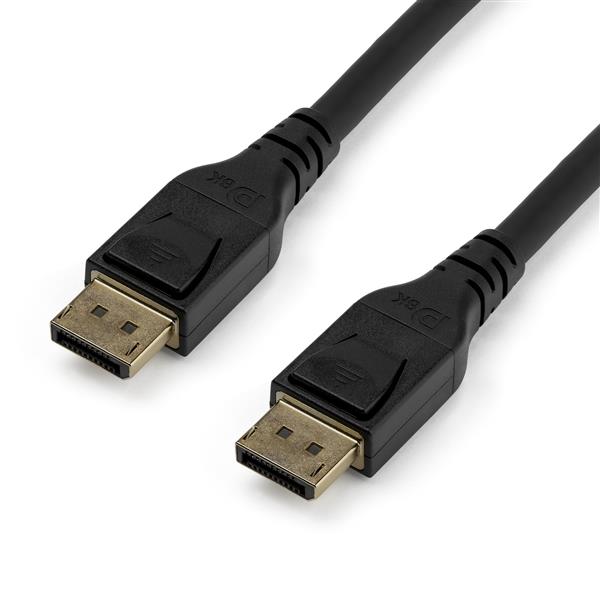 "16.4 ft VESA certified DisplayPort 1.4 cable for 8K video at 60Hz, futureproof for 4K and 5K displays."