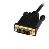 3ft DisplayPort to DVI Active Adapter Converter Cable –Black