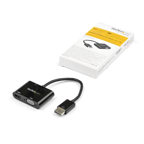 DisplayPort to HDMI VGA Adapter - 4K 60Hz - Mac & Windows