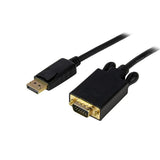 6ft DisplayPort to VGA Adapter - DP to VGA - Black