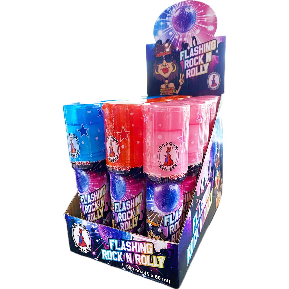 Dragon Flashing Rock N Rolly 60ml - Carton of 15