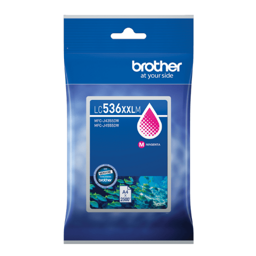 Brother LC536XXLM Genuine Magenta Ink