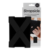 STRAPSICLE Large Black Strap, Pack of 2
