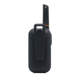 ECOXTALK EXG110S-2PK 1W UHF CB Handheld Radios, Pack of 2, Black