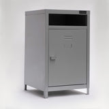 Lockable Cabinet - Makers Store-It Bedside Locker Grey