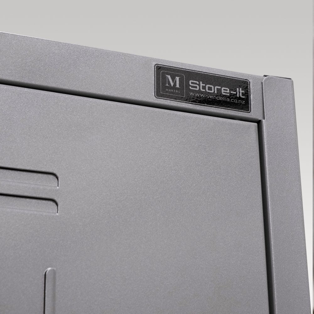 2 Door Underbed Locker - Grey