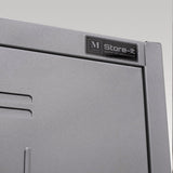 2 Door Underbed Locker - Grey