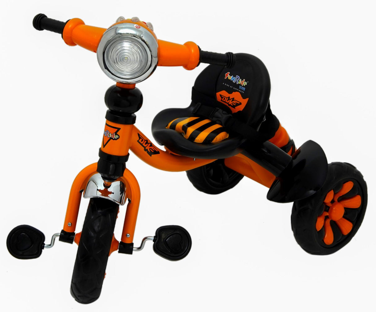 Kids Duke Heavy Duty Trike With Cushioned Seat FT-250 Orange