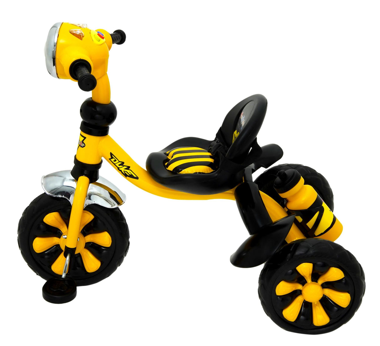 Kids Duke Heavy Duty Trike With Cushioned Seat FT-250 Yellow