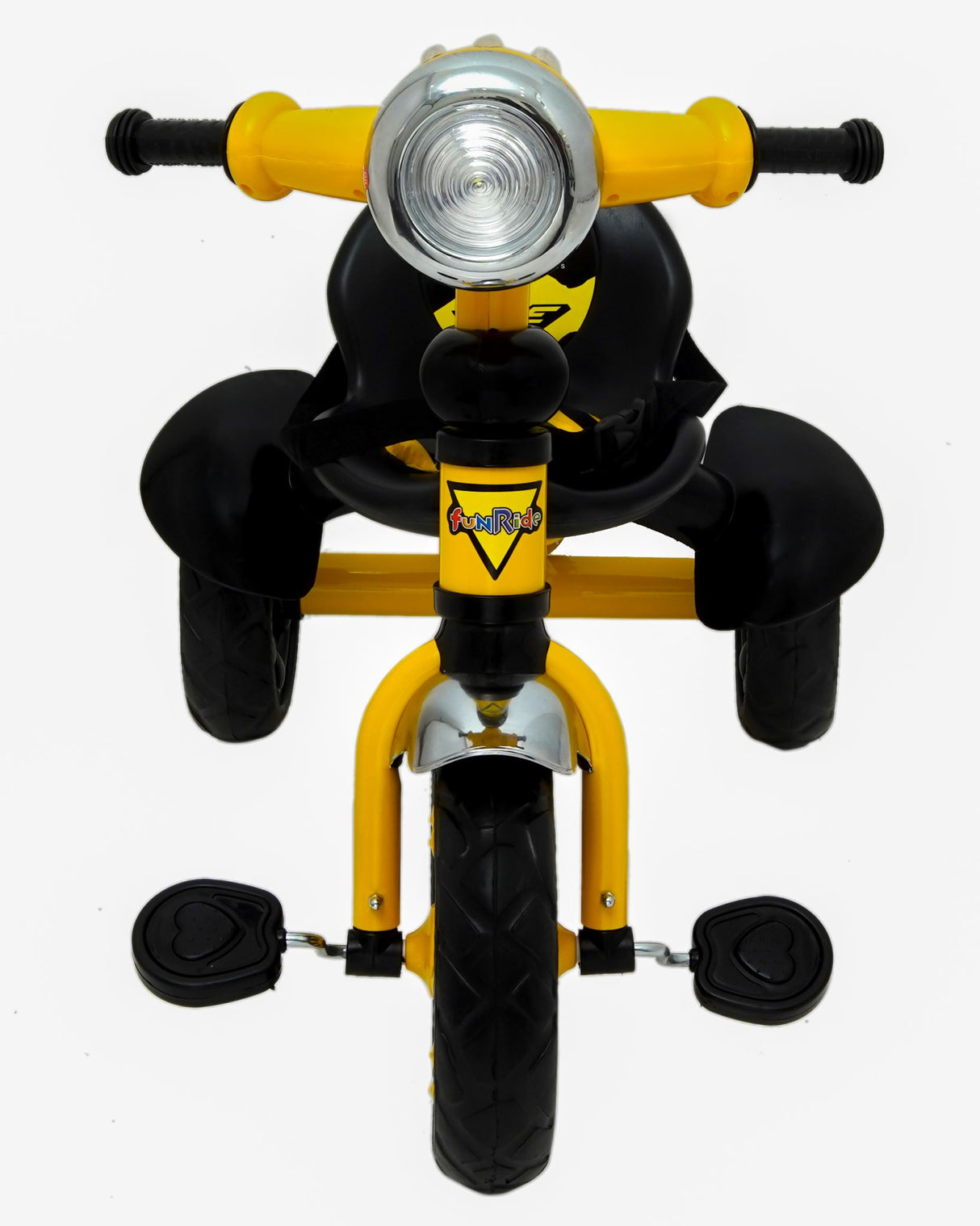 Kids Duke Heavy Duty Trike With Cushioned Seat FT-250 Yellow
