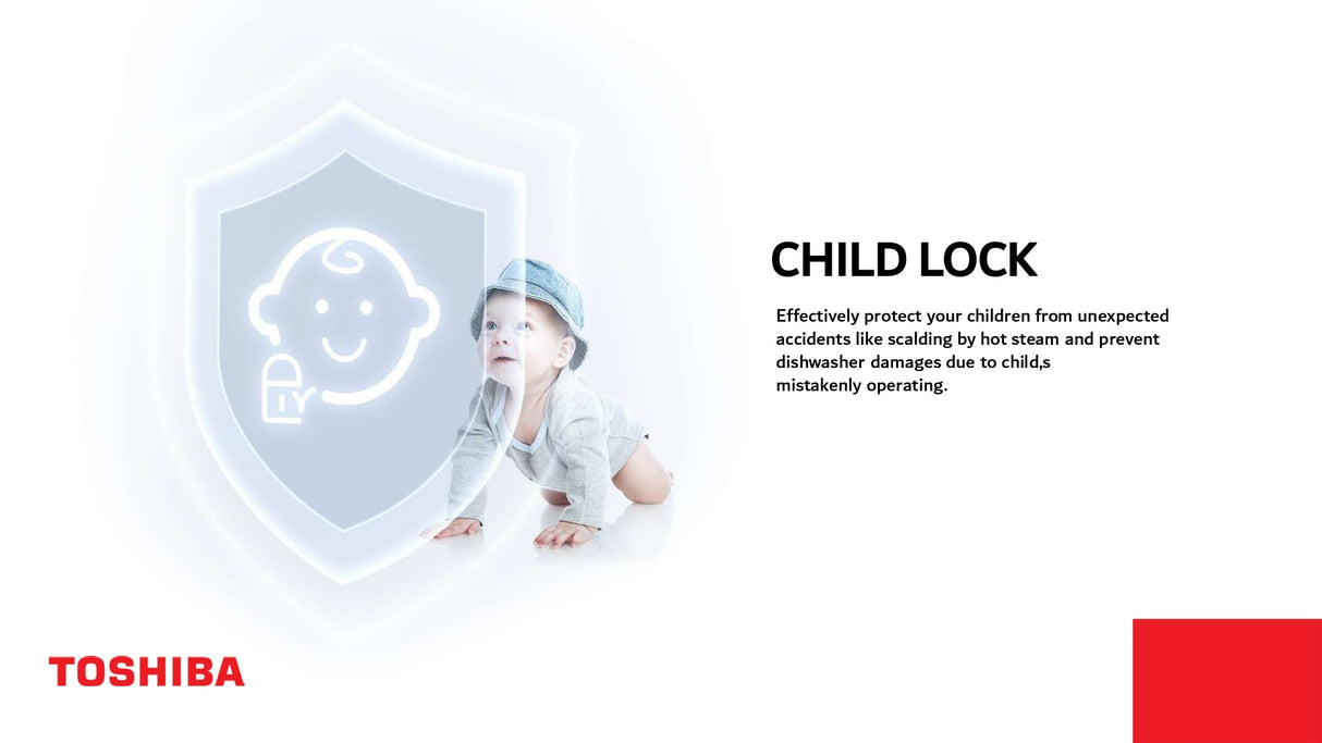 Midea - Freestanding DISHWASHER - TOSHIBA DW-14F1(SS) - NZ 14 Settings