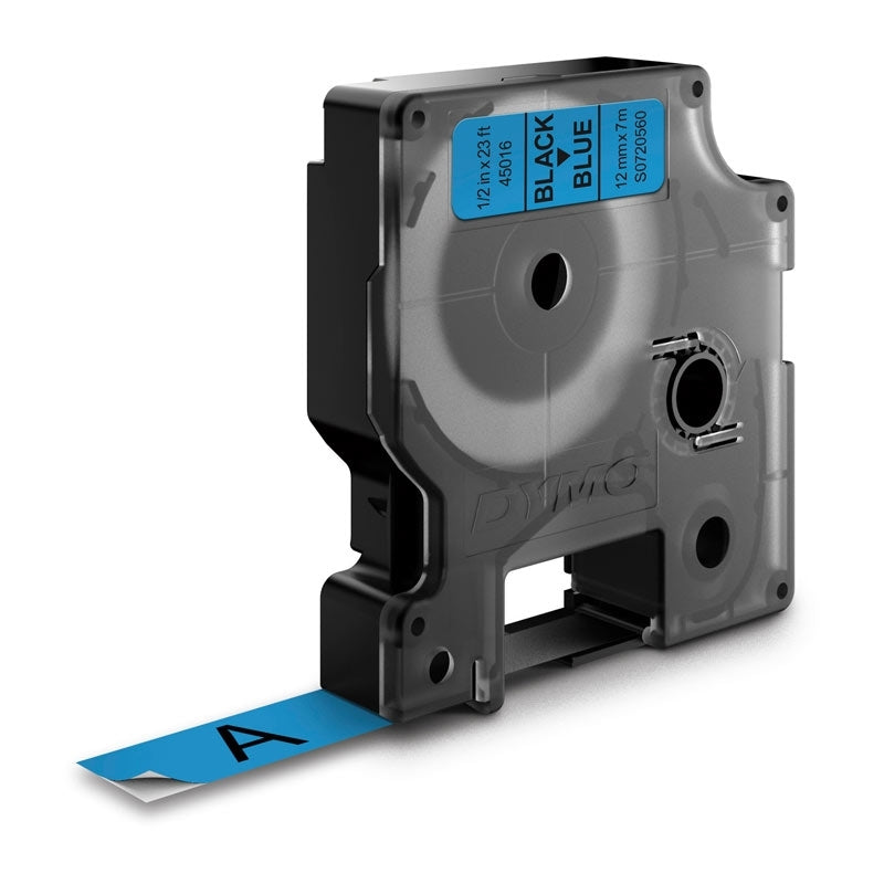 Dymo Blk on Blue 12mmx7m Tape