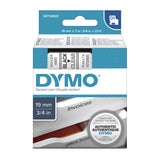 Dymo Blk on Clr 19mmx7m Tape