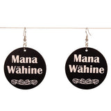Earrings - Mana Wahine (5 x 5cm)