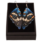 Earrings - Blue Butterfly (5.5 x 2.95cm)