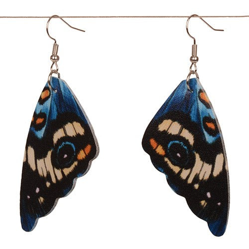 Earrings - Blue Butterfly (5.5 x 2.95cm)