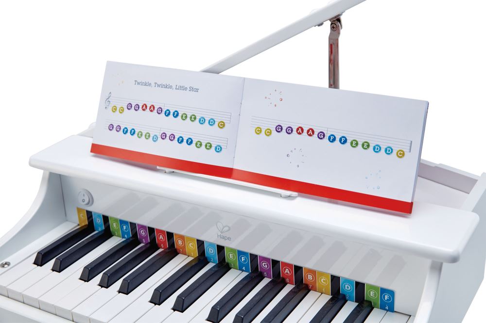 Hape - Deluxe Grand Piano White