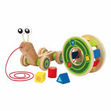 Hape - Walk Along Snail - Shape Sorte