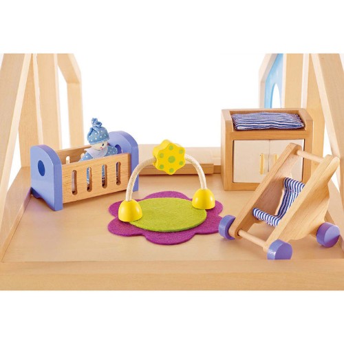 Hape - Baby's Modern Bedroom Play Set