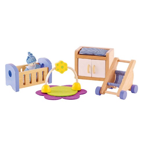 Hape - Baby's Modern Bedroom Play Set