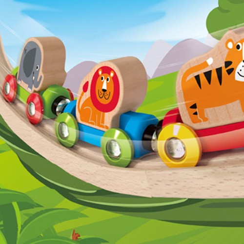 Hape - Jungle Journey Train