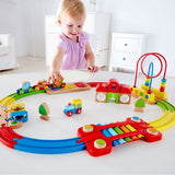 Hape - Rainbow Puzzle Railway