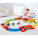 Hape - Rainbow Puzzle Railway