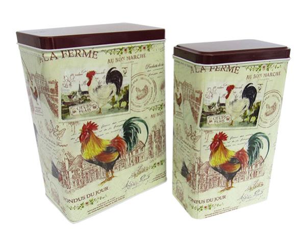 Coffee Tin Paris Le Coq