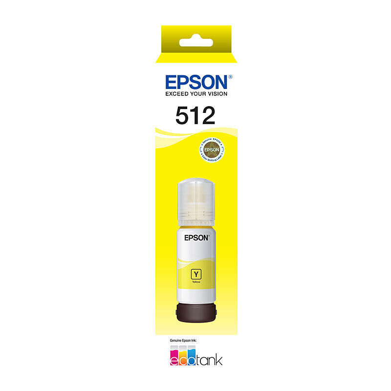 Epson T512 Yellow Eco Tank Ink