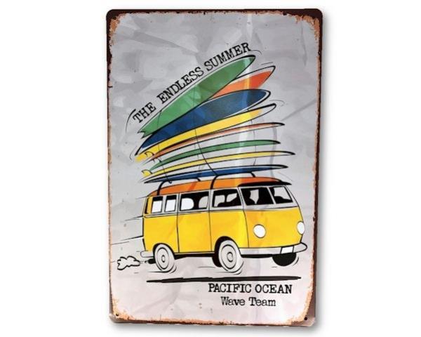 Art Tin Sign -  Endless Summer