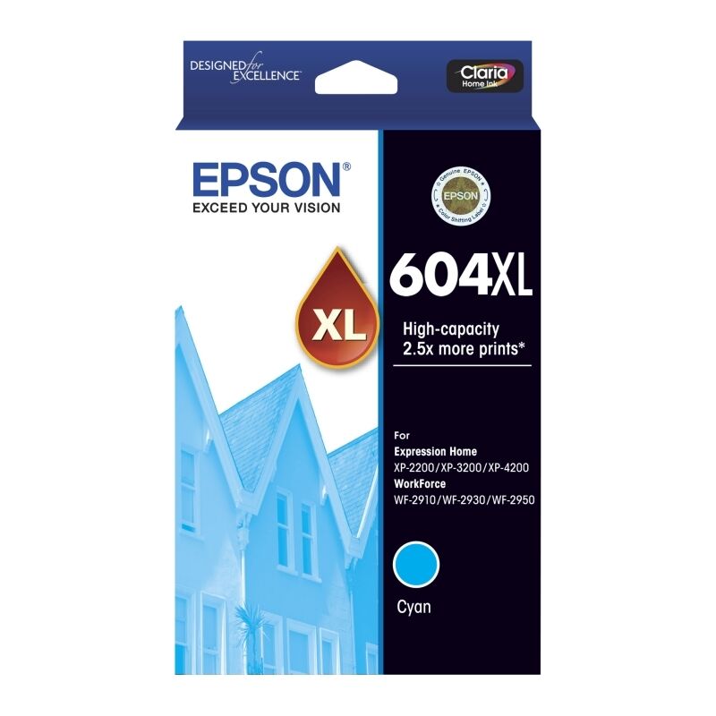 604 XL Cyan Ink