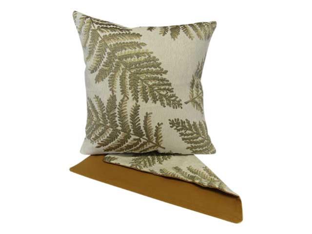 Cushion Cover Mono Fern Gold