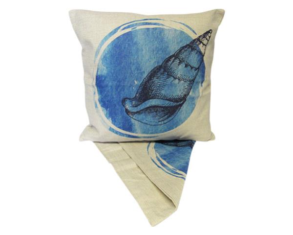 Cushion Cover -  Spiral Blue