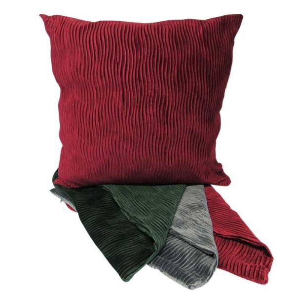 Cushion Cover Textured Wave Set of 3