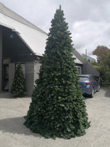 Artificial Green Pine Tree (12') with Metal Frame