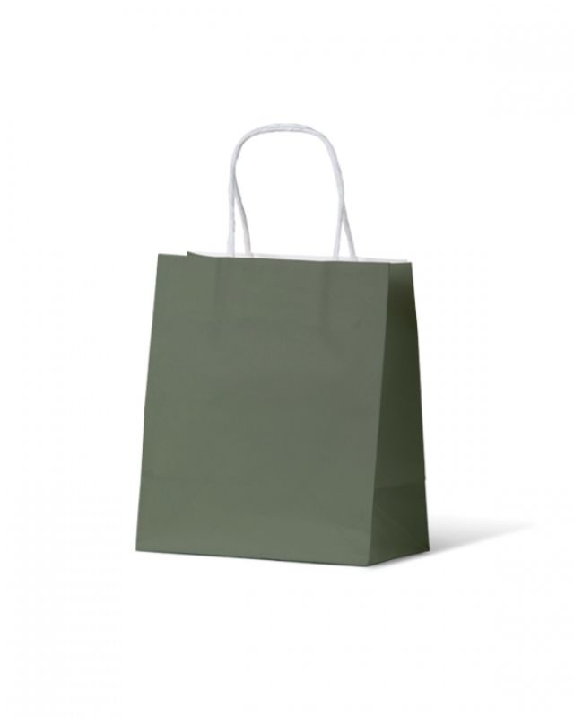 Paper Bags - Earth Collection Earth Green Small - 200 units