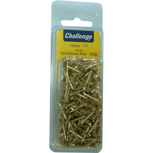Escutcheon Pins - Bayonet Blist.Pak15mm 100g