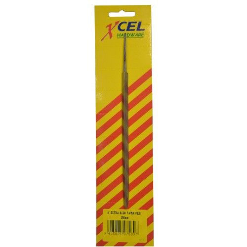 EXTRA SLIM TAPER FILE - Xcel (6" Carded)