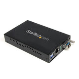 1000 Mbps Gigabit Single Mode Fiber Media Converter LC 40 km
