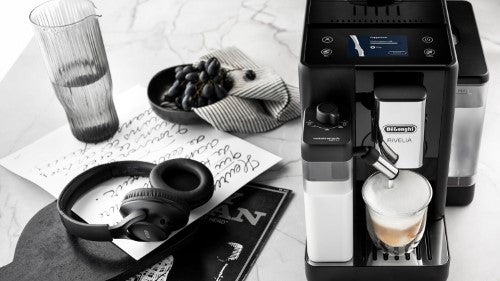 Fully Automatic Coffee Machine - De'Longhi Rivelia Onyx Black