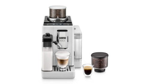 Fully Automatic Coffee Machine - De'Longhi Rivelia Arctic White