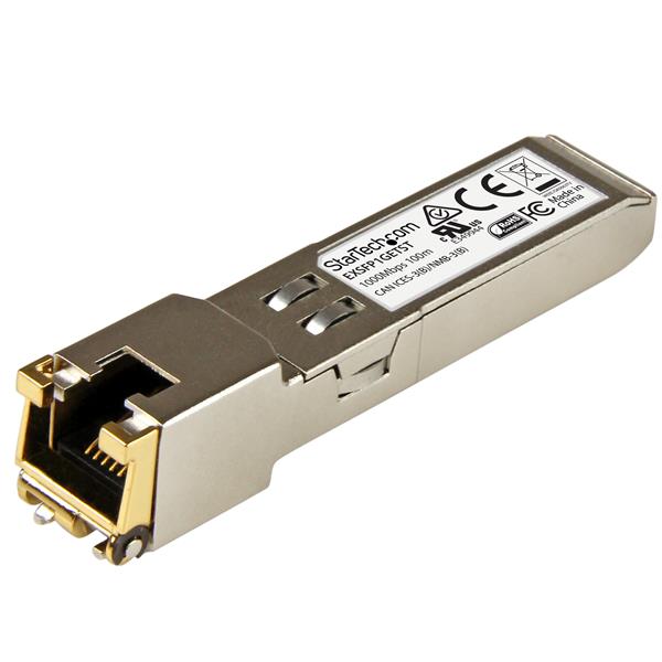 Juniper EX-SFP-1GE-T Compatible SFP Copper Module - 10/100/1000BASE-T -