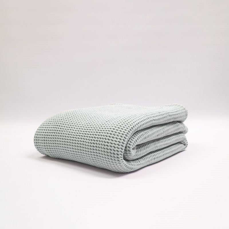 Stonewashed Blanket - NEW BLISS Large (Duck Egg) - BAKSANA