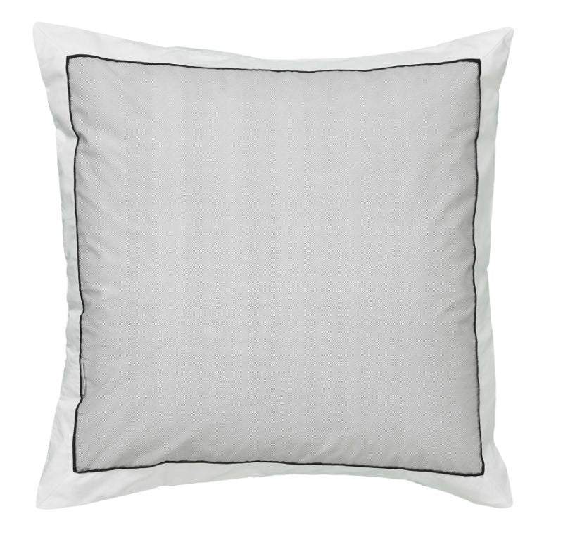 European Pillowcase - Essex Pewter by Logan & Mason