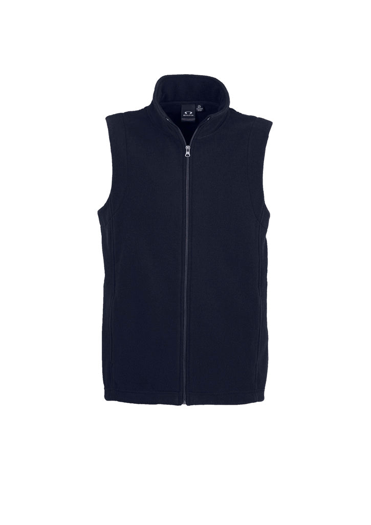Plain Mens Vest - Navy