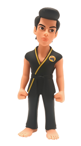 MINIX Cobra Kai Miguel Diaz figurine, 12cm tall, showcasing his iconic look for fans and collectors.