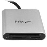 USB 3.0 Flash Memory Multi-Card Reader/Writer w/ USB-C - SD/microSD/CompactFlash